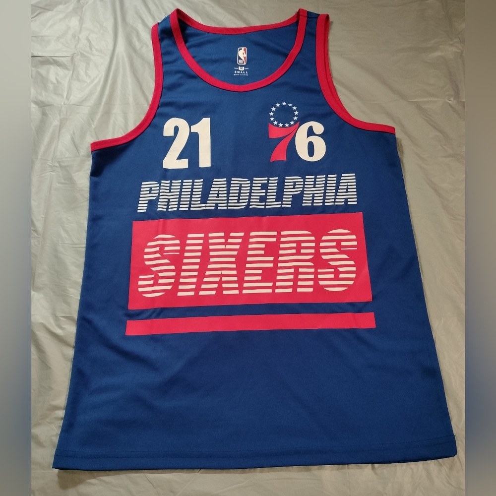 Joel Embiid  #21 Jersey Philadelphia 76ers Sixers Size: S